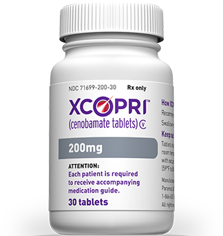 XCOPRI (Cenobamate Tablets) CV Maintenance Bottle